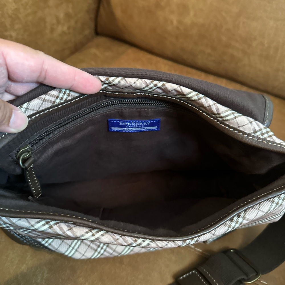 Burberry Blue Label 2 way Canvas/Leather Bag - Picture 7 of 12